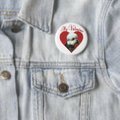My Dandie Dinmont Terrier Valentine Button (Beispiel)