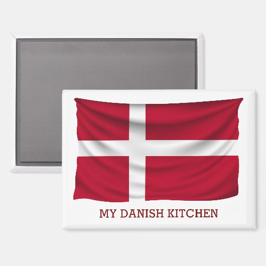 My Danish Kitchen Magnet (Vorderseite/Rückseite)