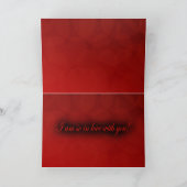 My Darling Valentine Card Karte (Innenseite)