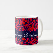 "My Darling Valentine" - Rosa Tasse (VorderseiteRechts)