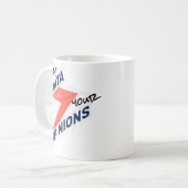 My Data Over Your Opinions | Custom Office Joke Kaffeetasse (Vorderseite Links)