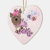 My Dawg Keramik Ornament (Links)