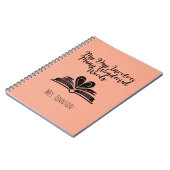 My Day Involves Many Wonderful Words Educator Notizblock (Linke Seite)