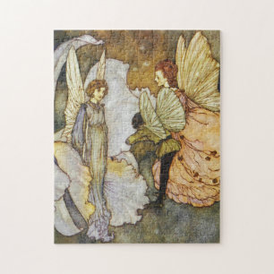 My Days with the Fairies by Edmund Dulac Puzzle