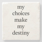 My Destiny Marble Stone Untersetzer (Vorderseite)