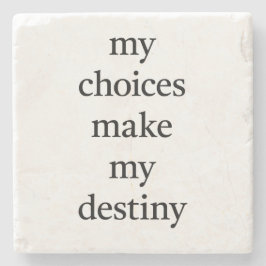 My Destiny Marble Stone Untersetzer