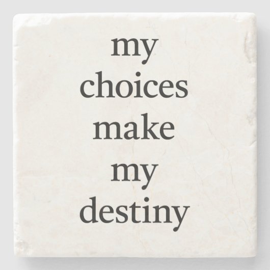 My Destiny Marble Stone Untersetzer (Vorderseite)