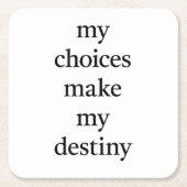 My Destiny Paper Untersetzer (Vorderseite)