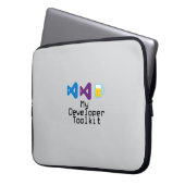 My Developer Toolkit-Notebookgehäuse Laptopschutzhülle (Vorderseite Links)