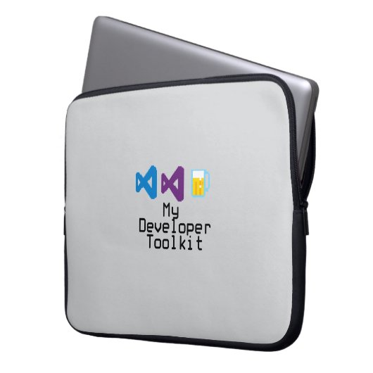 My Developer Toolkit-Notebookgehäuse Laptopschutzhülle (Vorderseite Links)