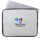 My Developer Toolkit-Notebookgehäuse Laptopschutzhülle (Vorderseite)