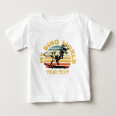 My Dino World Baby Fine Jersey T - Shirt (Vorderseite)