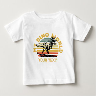 My Dino World Baby Fine Jersey T - Shirt