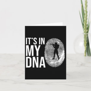 My Dna Biathlon Fingerprint Skifahren Slogan Shoot Karte