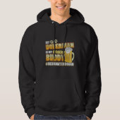 My Doberman Is My Drinking Buddy Hoodie (Vorderseite)