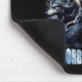 My Doctor Said I'm Morbidly A Cool Funny Werewolf  Mousepad (Ecke)