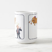 My Dog And The Pres Kaffeetasse (Mittel)