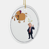 My Dog And The Pres Keramik Ornament (Rechts)