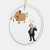  My Dog And The Pres  Keramik Ornament (Links)