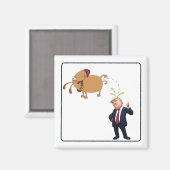  My Dog And The Pres  Magnet (Vorderseite/Rückseite)