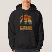 my dog gets my groceries what does your dogs do Hu Hoodie (Vorderseite)