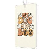 My Dog Is My Boo Shirt � Funny Dog Lover Gift 2025 Autolufterfrischer (Links)