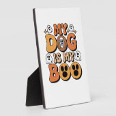 My Dog Is My Boo Shirt � Funny Dog Lover Gift 2025 Fotoplatte (Seite)