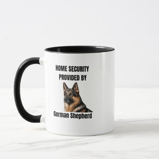 My Dog Is My Favorite Human German Shepherd Mug Tasse (Links)