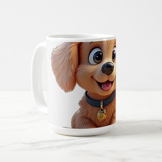 My dog is my personality kaffeetasse (Vorderseite Links)
