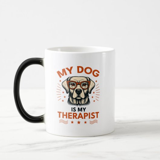 My dog is my therapist verwandlungstasse (Links)