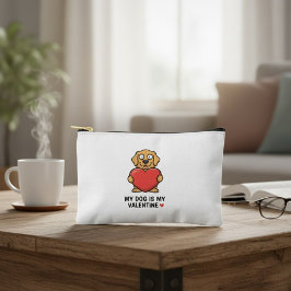 My Dog Is My Valentine | Cute Unisex Dog Lover Shi Zubehörtasche