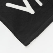 My Dog Is My Valentine Funny Black Lab Cute Dog Pa Fleecedecke (Ecke)