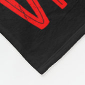 My Dog Is My Valentine Funny Paw Heart Pet Owner P Fleecedecke (Ecke)