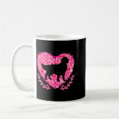My Dog Is My Valentine Heart Pet Animal Lover Funn Kaffeetasse (Links)