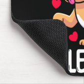 My Dog Is My Valentine Mousepad (Ecke)