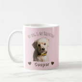 My Dog Is My Valentine – Personalized Pet Kaffeetasse (Links)