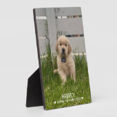 My Dog Photo Fotoplatte (Seite)