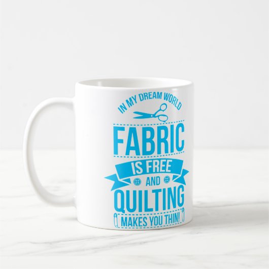 My Dreams Sewing Gift Quilters Crafting Quilting K Kaffeetasse (Links)