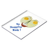 my egg face shopping book notizblock (Linke Seite)
