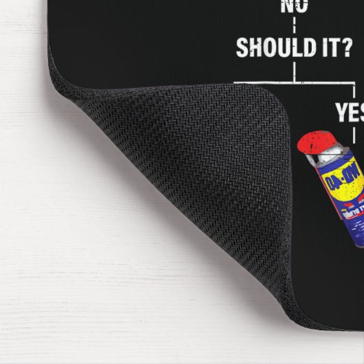 My Engineering Blueprint - Funny Engineer Mousepad (Ecke)