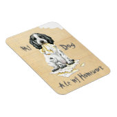 My English Cocker Ate My Homework Magnet (Rechte Seite)