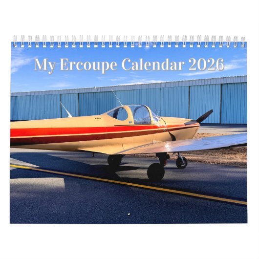 My Ercoupe Calendar 2026 Kalender (Titelbild)