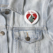 My Eskie Valentine Button (Beispiel)