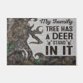 My Family Tree Has A Deer Stand In It Fußmatte (Vorderseite)