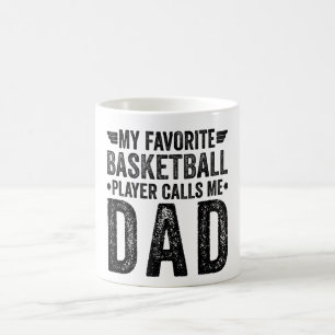 My Favorite Basketball Player Calls Me Dad Kaffeetasse