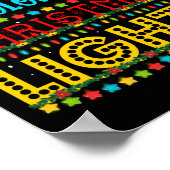 My Favorite Color is Christmas Lights Poster (Ecke)