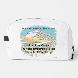 My Favorite Cruise Ports toiletry bag Waschbeutel