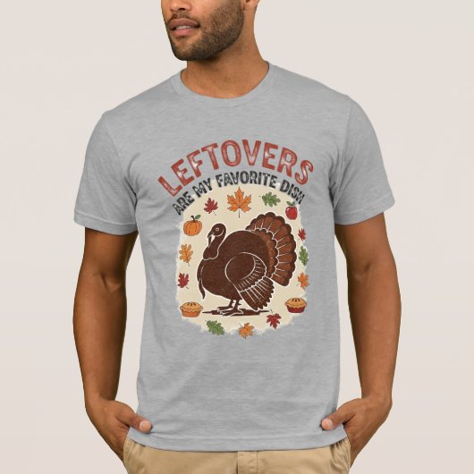 My Favorite Dish – Vintage Thanksgiving T-Shirt  (Vorderseite)