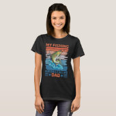 My Favorite Fishing Buddies Call Me Dad Father Son T-Shirt (Vorne ganz)