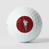 My Favorite Golf Coach Golfball (Vorderseite)